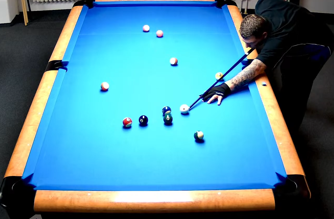 Michael Götz im Finale der Bayerischen Landesmeisterschaft 8-Ball Senioren 2025